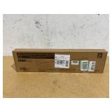 FLYJOE Picture Ledge Wall Shelves 24 Inch Width Set of 2, Solid Pine Wood Rustic Floating Ledge Shelves for Wall,White