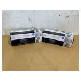 Mainstays Slim 3-Shelf Rolling Bathroom Organization Cart with 2 Hooks, White