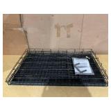 Vibrant Life Double Door Metal Wire Dog Crate with Leak-Proof Pan and Divider