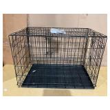 Vibrant Life Double Door Metal Wire Dog Crate with Leak-Proof Pan and Divider