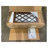 Better Homes & Gardens Trellis Accent Cabinet with Glass Doors