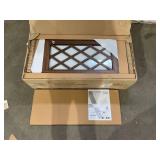 Better Homes & Gardens Trellis Accent Cabinet with Glass Doors