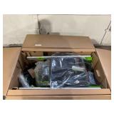 Greenworks 60V 21 Cordless (Push) Lawn Mower (LED Lights + Aluminum Handles), 5.0Ah Battery and Rapid Charger