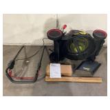 Hyper Tough 2x20 Volts Max 18-inch Brushless Side-discharge Mower