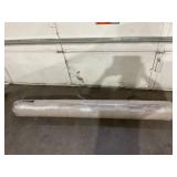 SAFAVIEH Polar Abbot Solid Shag Area Rug, Silver, 5