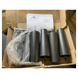 Mainstays 66" Studio Futon, Gray Linen Upholstery