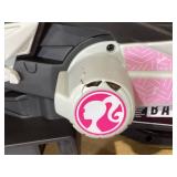 6V Barbie Motorcycle Ride on, Max 1 mph, for Kids Ages 3+ Years, by Flybar