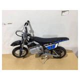 Razor Dirt Rocket MX350 - Black with Decals, up to 14 mph, 24V Electric Dirt Bike for Child 8+