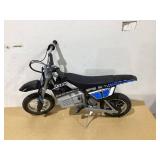 Razor Dirt Rocket MX350 - Black with Decals, up to 14 mph, 24V Electric Dirt Bike for Child 8+