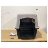 Vibrant Life Pet Kennel Medium 36" Dog Crate, Plastic Travel Pet Carrier for Pets 50-70 lb