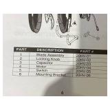 Mainstays 20" 3-Speed High Velocity Tiltable Black Steel Floor Fan