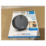 iHome AutoVac Juno Robot Vacuum, Mapping Technology, Strong Suction, 120 Min Runtime, App