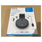 iHome AutoVac Juno Robot Vacuum, Mapping Technology, Strong Suction, 120 Min Runtime, App