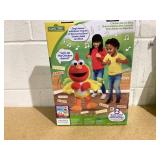LOT OF 2 Sesame Street Chicken Dance Elmo Plush