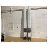 LOT OF 2 Better Homes & Gardens 2" Cordless Faux Wood Horizontal Blinds, White 57.75 to 58.5 in W