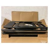 5PCS Mainstays Resin Card Folding Table and Four Folding Chairs Set