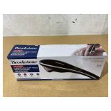 Brookstone Handheld Percussion Body Massager, 4 Vibration Modes, 5 Interchangeable Heads