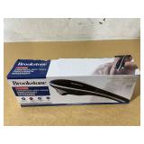 Brookstone Handheld Percussion Body Massager, 4 Vibration Modes, 5 Interchangeable Heads