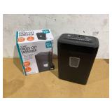 Pen+Gear 12-Sheet Cross-Cut Paper/Credit Card Shredder with 5.5 Gallon Bin