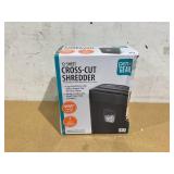 Pen+Gear 12-Sheet Cross-Cut Paper/Credit Card Shredder with 5.5 Gallon Bin