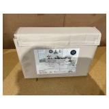 6PCS King Size Color Sense 1200-Thread-Count Cotton Blend Sheet Set