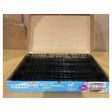 Vibrant Life Single Door Folding Metal Wire Dog Crate with Divider and Tray