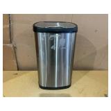 Nine Stars 13.2 Gallon Trash Can, Motion Sensor Kitchen Trash Can, Stainless Steel