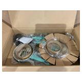 GreenLife 15-Piece Soft Grip Toxin-Free Healthy Ceramic Non-Stick Cookware Set, Turquoise, Dishwasher Safe