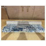 Madison Grey/Blue 3 ft. x 5 ft. Abstract Gradient Area Rug
