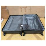 Protege, Vacationer Hard Side 28 Expandable Checked Luggage, Black, Adult