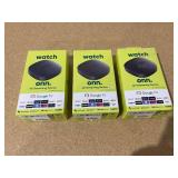 LOT OF 3 Onn. Google TV 4K Streaming Box , 4K UHD Resolution