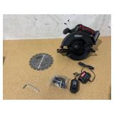 Hyper Tough 20V 6.5in. Brushless Cordless Circular saw, with 2.0Ah Battery Pack and Standard Charger