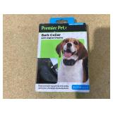 Premier Pet Bark Collar with Digital Display, Multiple corrections, including Tone, Vibration and Static Stimulation