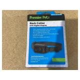 Premier Pet Bark Collar with Digital Display, Multiple corrections, including Tone, Vibration and Static Stimulation