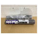 LOT OF 2 Garden Craft 24in H x 50ft L Gray Chicken Wire with 1in Openings