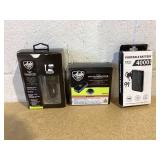 LOT OF 3 Car Charging Acessories