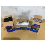 LOT OF 3 Onn. Indoor/Outdoor Folding Projector Screen, White