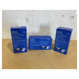 LOT OF 3 Onn. Indoor/Outdoor Folding Projector Screen, White