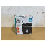 Pen + Gear 6-Sheet Crosscut Paper Shredder