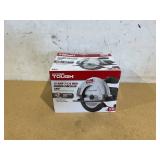 Hyper Tough 12 Amp Corded 7-1/4 Inch Circular Saw with Steel Plate Shoe, Adjustable Bevel