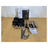 Better Homes & Gardens Corbyn Solar Powered Matte Black Metal Landscape LED Pathway Downlight, 20 Lumens