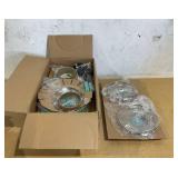 Soft Grip 16 Piece Cookware Set, Non-Toxic PFAS-Free Ceramic Nonstick, Pots, Frying, Sauce, Saute, Glass Lids, Stay-Cool Handles, Wobble Free Bases, Dishwasher & Oven Safe, Turquoise