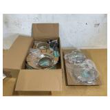 Soft Grip 16 Piece Cookware Set, Non-Toxic PFAS-Free Ceramic Nonstick, Pots, Frying, Sauce, Saute, Glass Lids, Stay-Cool Handles, Wobble Free Bases, Dishwasher & Oven Safe, Turquoise