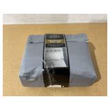 Hotel Style Thread Count Blue Egyptian Cotton Adult Bed Sheet Set, King - Deep Pocket