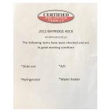 2012 Dutchman Bayridge 40CK