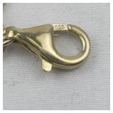 Etruscan Style Multi-Gemstone Vermeil (Sterling Silver) Necklace.