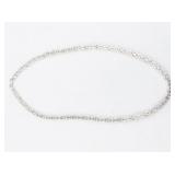 MILOR Byzantine Sterling Silver Chain Necklace.