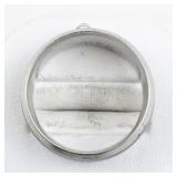 NFC Smart Chip Base Metal Ring. Size 12.