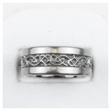 Celtic Titanium Band. Size 6.5 - 6.75.