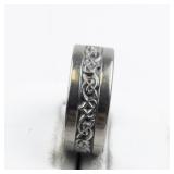 Celtic Titanium Band. Size 6.5 - 6.75.